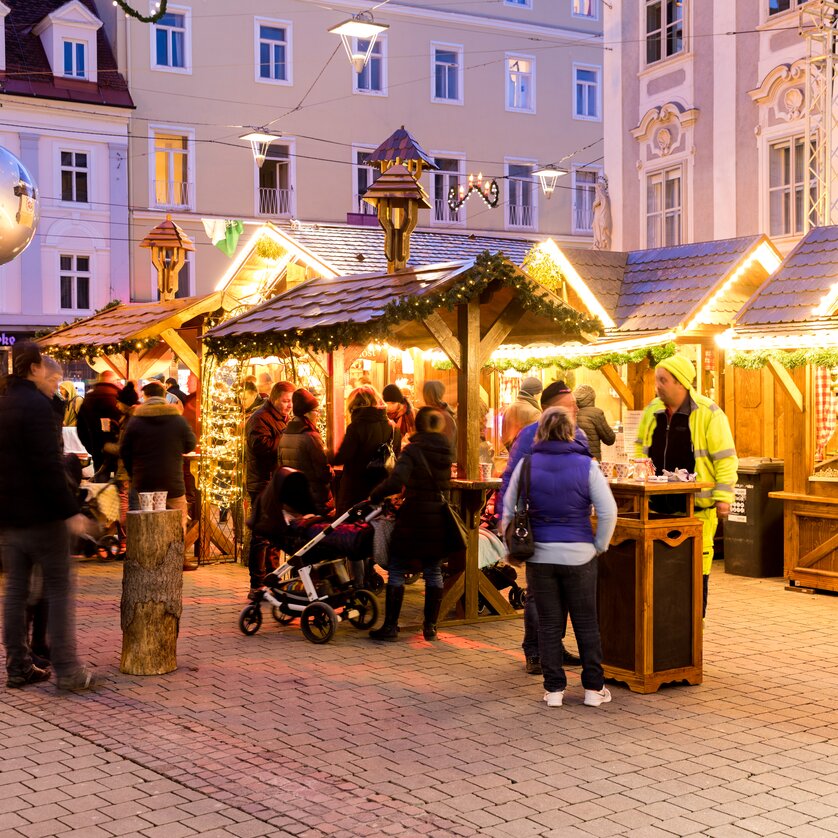 Christmas market on Südtiroler Platz square Events in Graz
